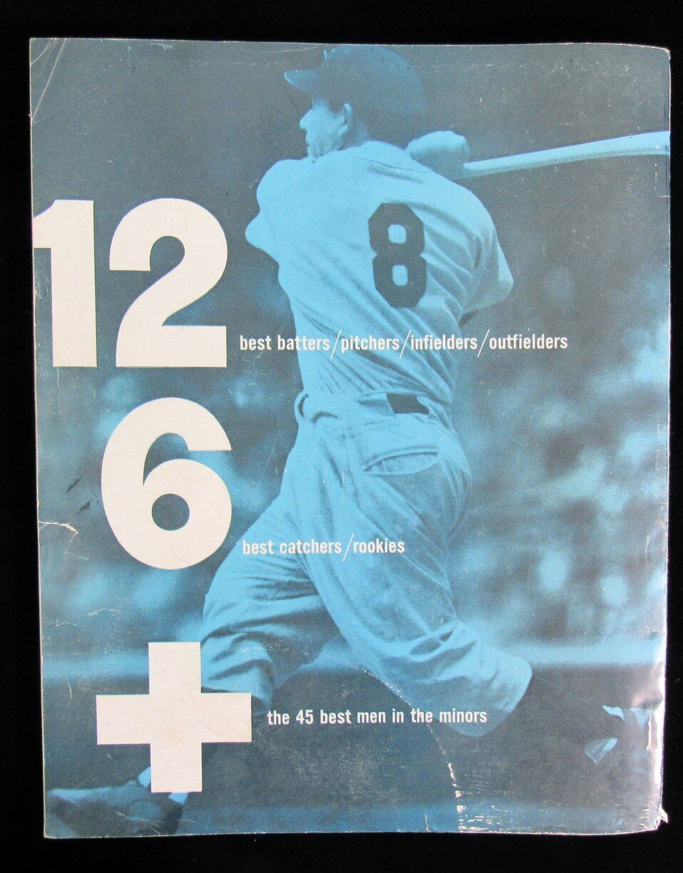 1958 Dell Sports Baseball Stars Magazine Ted Williams Boston Red Sox on Cover