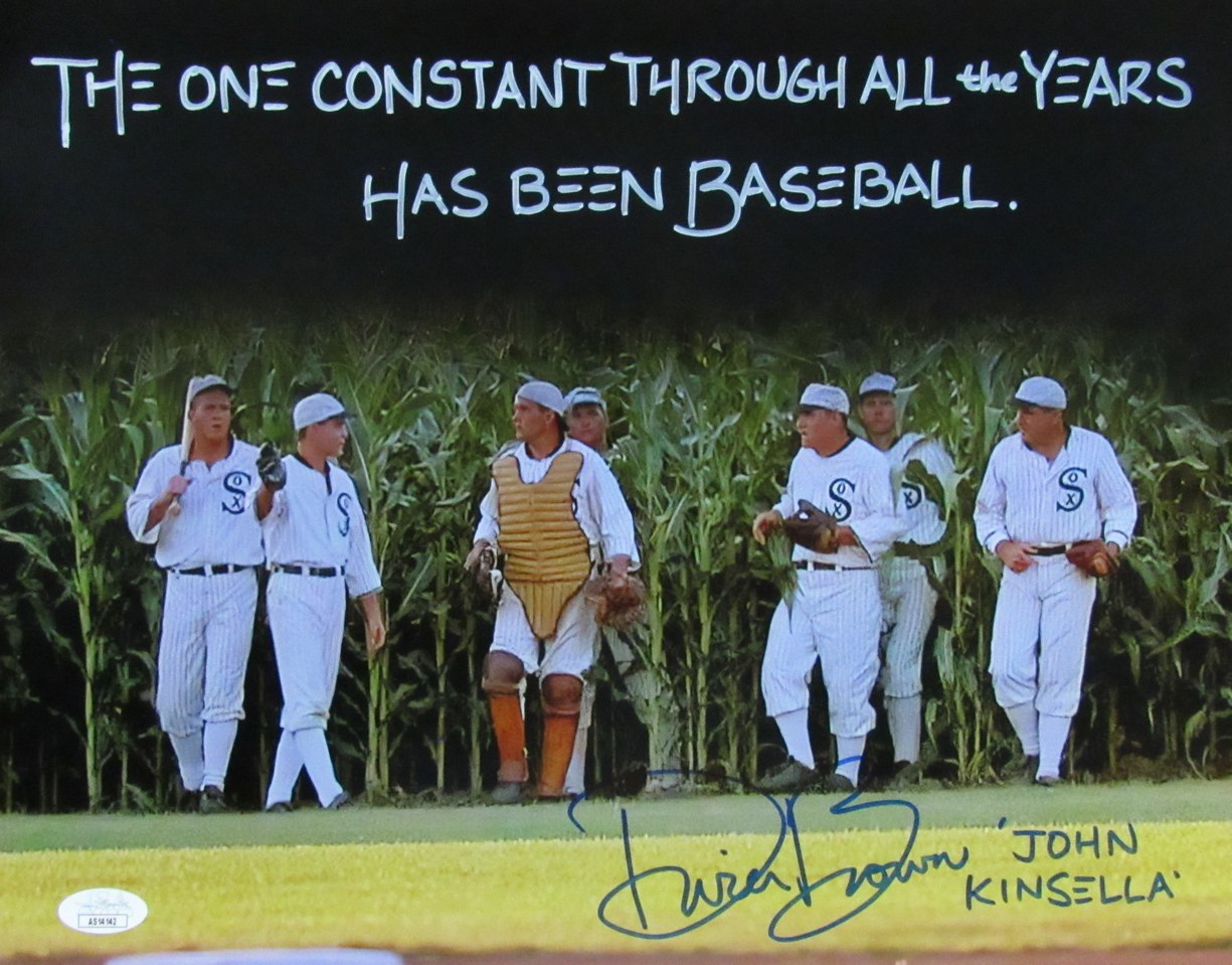 Dwier Brown Signed/Inscribed 11x14 Photo "Field of Dreams" JSA 186245