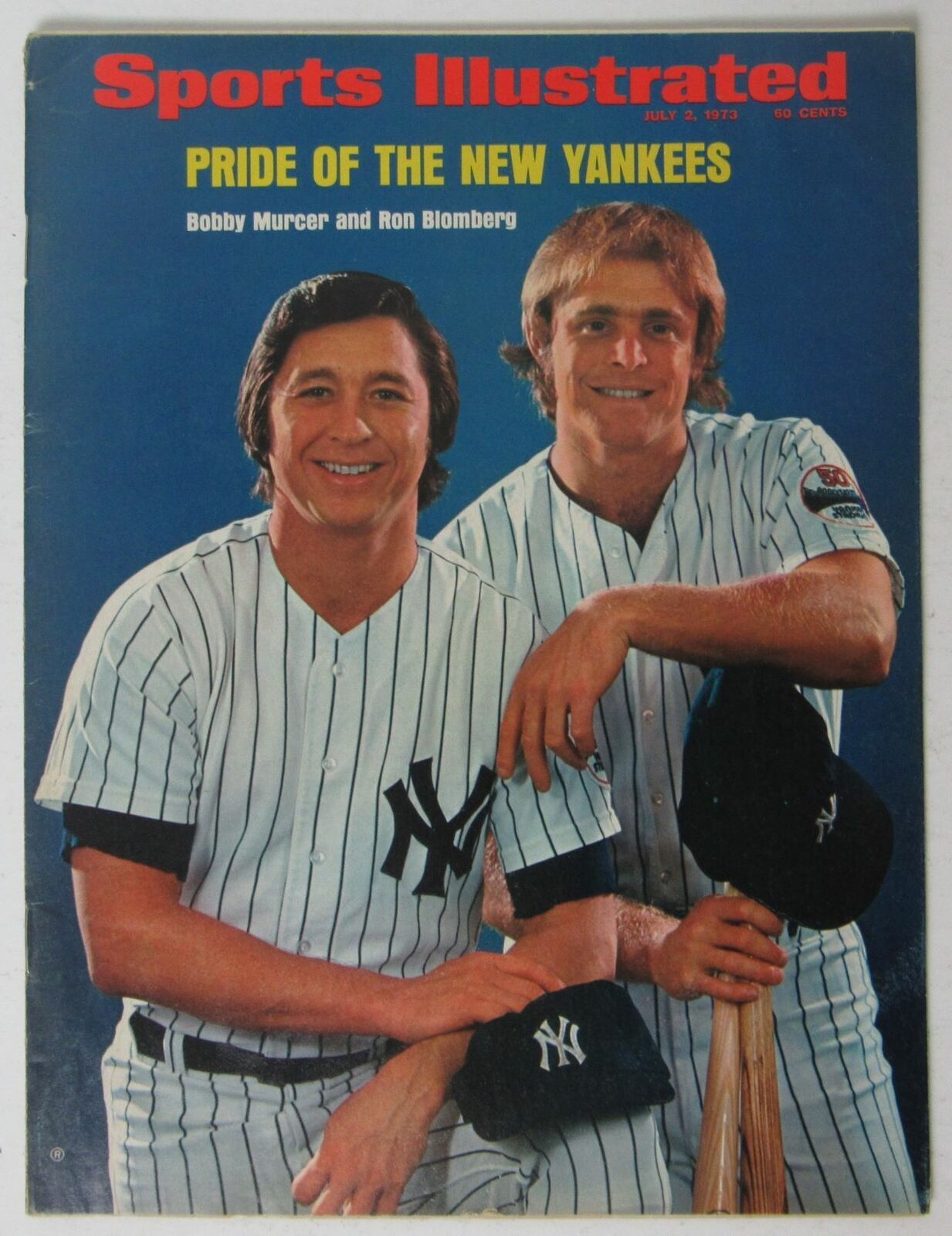 Bobby Murcer/Ron Blomberg 1973 Sports Illustrated 7/2/73 NO LABEL 144886