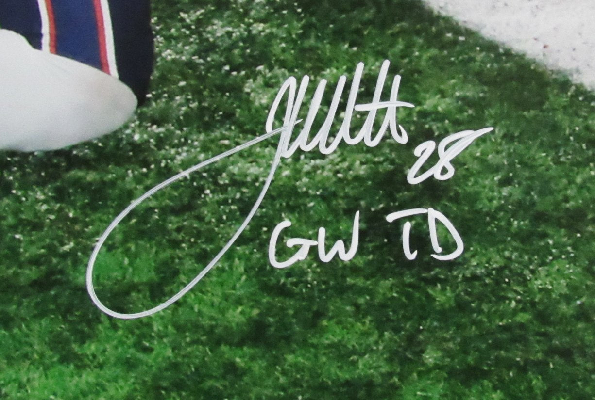 James White Signed/Autographed 16x20 Photo Patriots PSA/DNA 192342