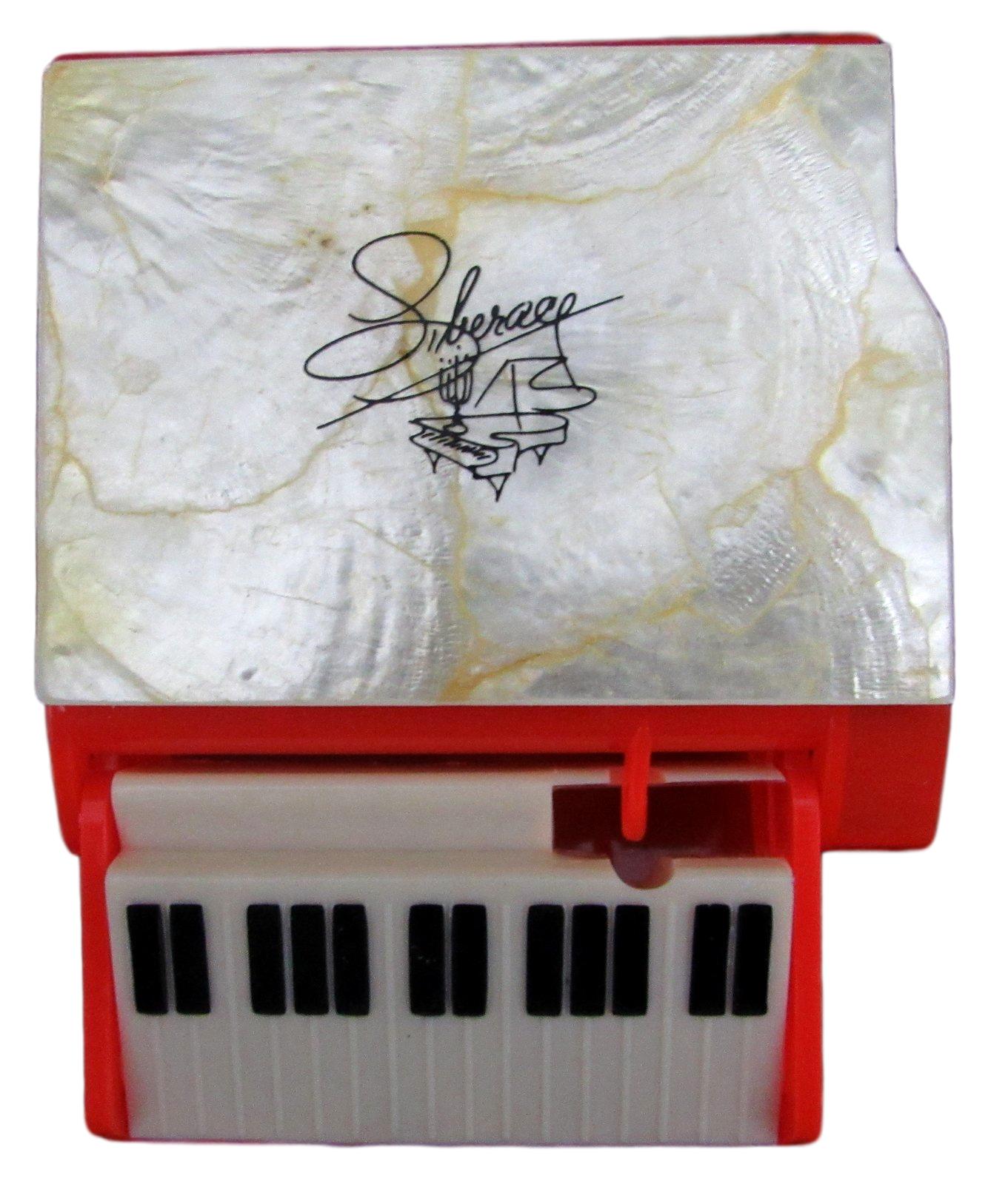 The Liberace Collection Baby Grand Piano Cigarette Dispenser Orange 145732
