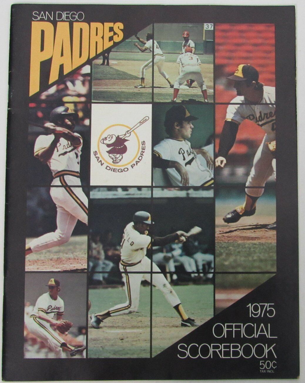 1975 San Diego Padres vs. Mets Official Program Dave Winfield 153265