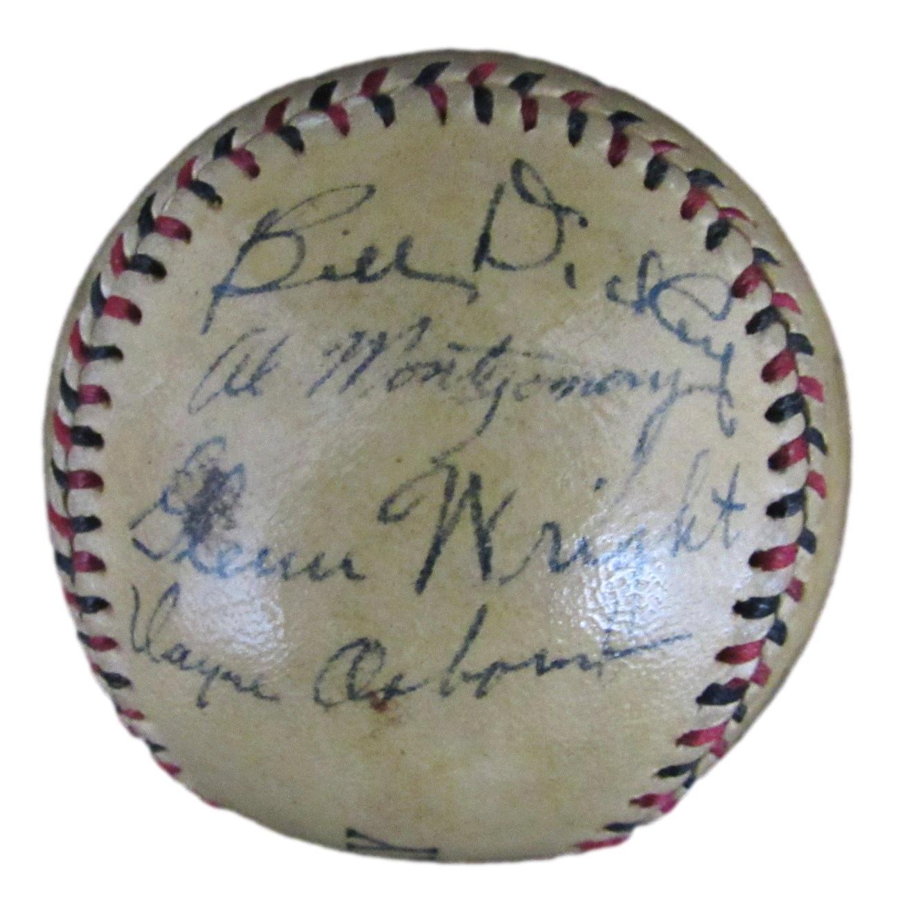 BABE RUTH/Gary Cooper "Pride of the Yankees" Signed Baseball 1942 PSA/DNA 175359