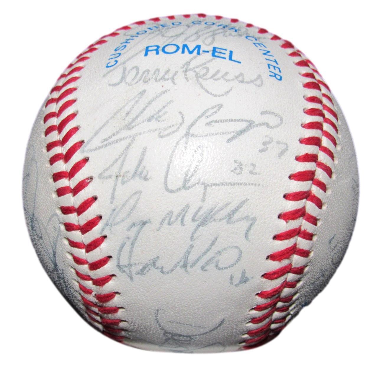 Harrisburg Senators 2000 Team Autographed/Signed Official Eastern League Baseball
