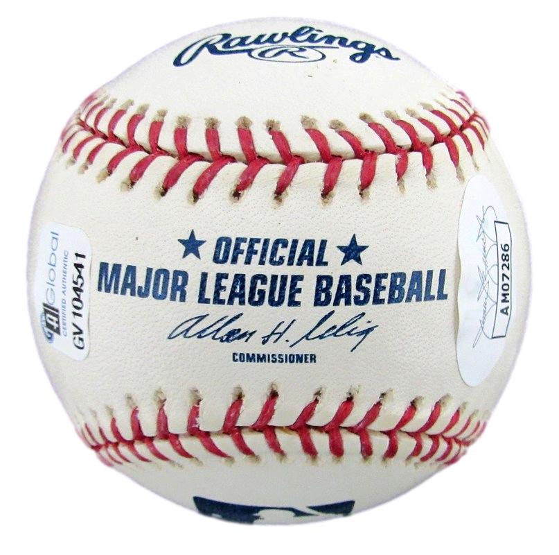 Bobby Crosby Autographed/Inscribed "04 AL ROY" OAL Baseball Athletics JSA 182617