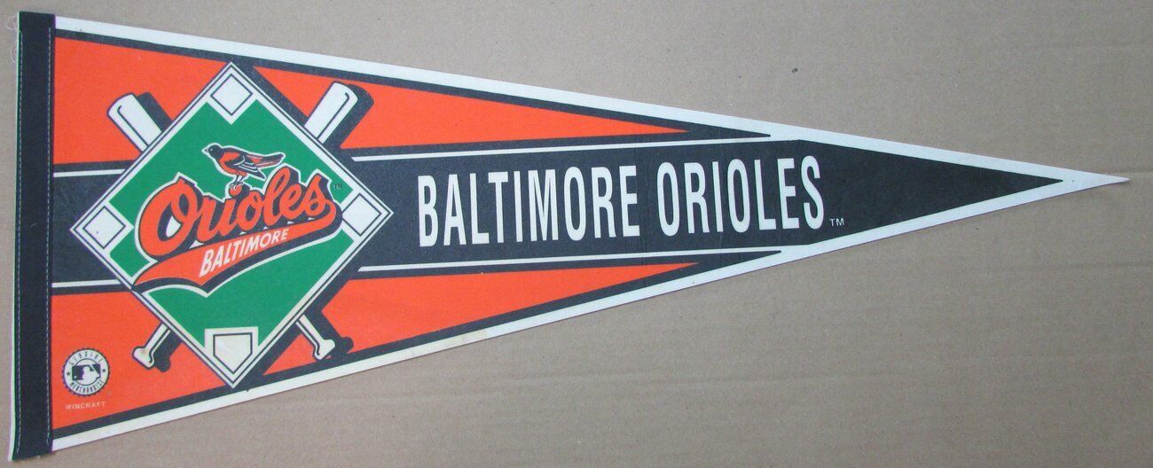 Baltimore Orioles Vintage 12X30 inch Pennant 155518