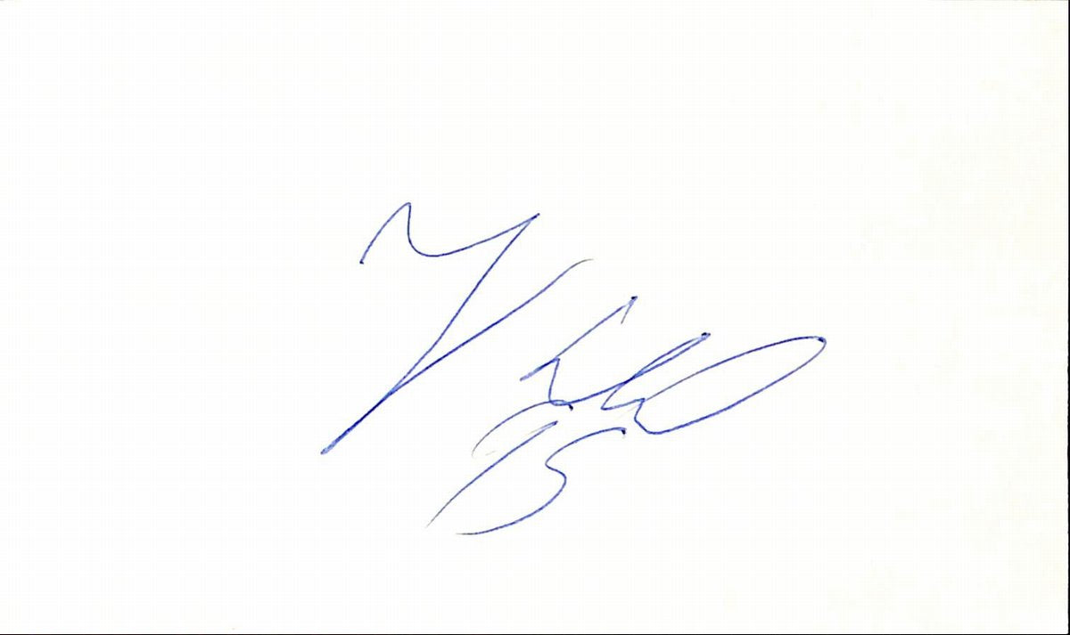 Greg Lloyd Pittsburgh Steelers Signed/Autographed 3x5 Index Card 189530