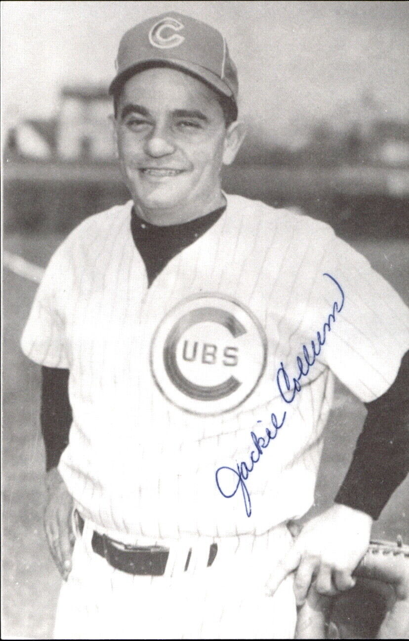 Jackie Cullum Chicago Cubs d. 2009 Signed/Auto 3x5 Photo 178140