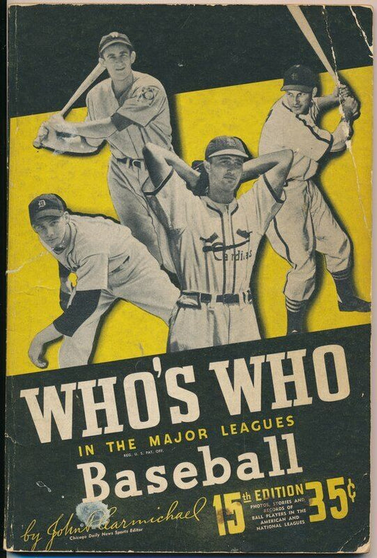 1947 Who's Who in the Major Leagues Baseball Booklet - 15th Edition 142056