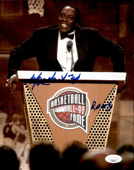 Meadowlark Lemon Harlem Globetrotters HOF Signed/Auto 8x10 Photo JSA 160716