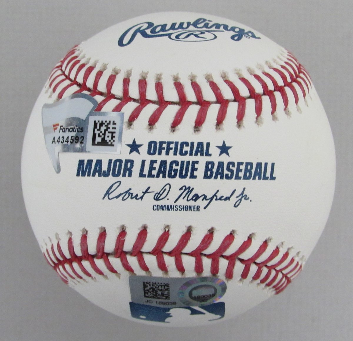 Don Mattingly Signed/Auto OML Baseball New York Yankees Fanatics MLB Holo 192153