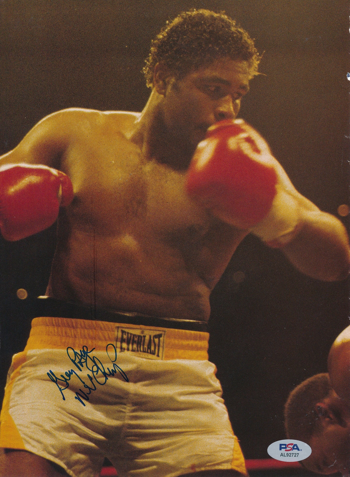 Greg Page Signed/Inscribed 8x11 Magazine Photo Boxing Champ PSA/DNA 186345
