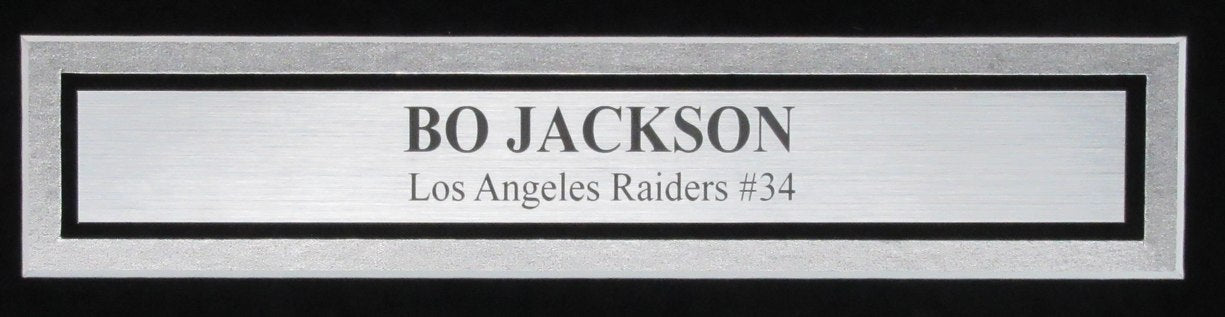 Bo Jackson Signed/Auto 16x20 Photo Los Angeles Raiders Framed Beckett 192366