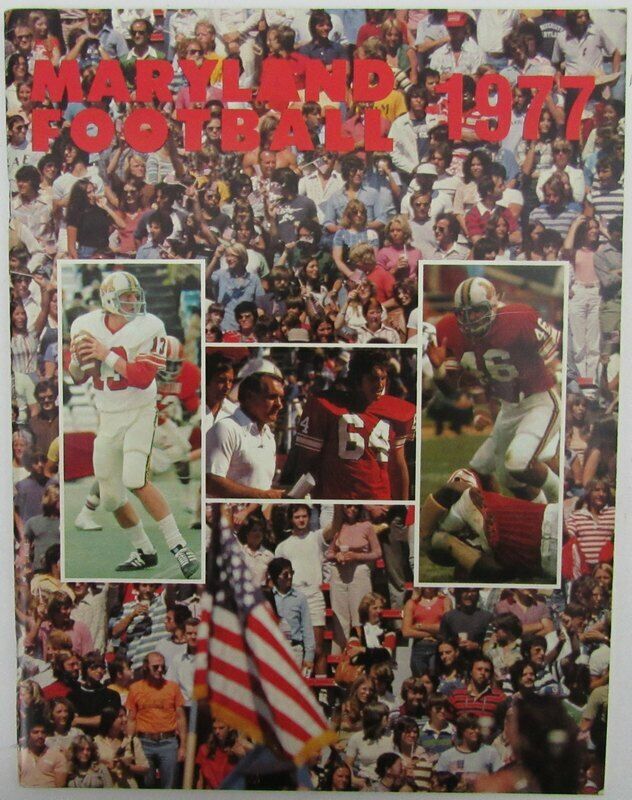 1977 University of Maryland  College Football Yearbook 143304