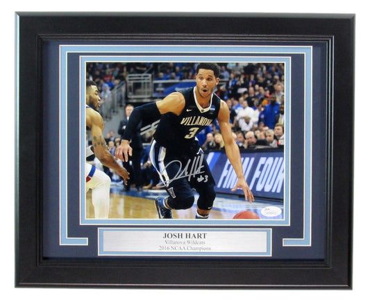 Josh Hart Signed/Auto 8x10 Photo Villanova Wildcats Framed JSA 189449