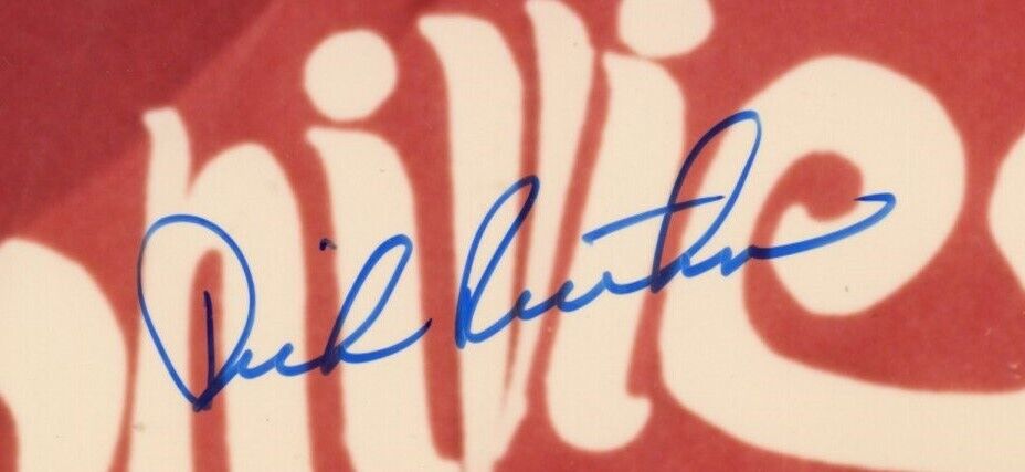 Dick Ruthven Autographed 8x10 Photo Philadelphia Phillies JSA 180882