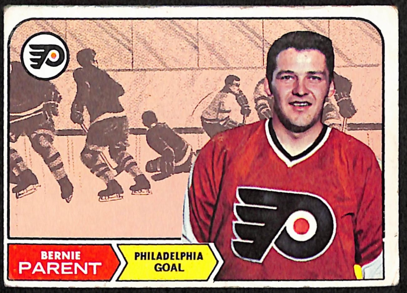 1968-69 Topps Philadelphia Flyers Team Set (11/11) Cards Bernie Parent  189196