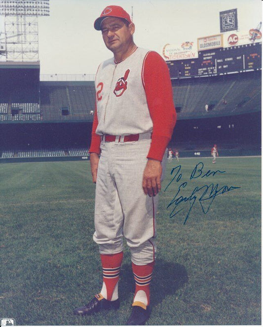 Early Wynn Cleveland Indians Signed/Autographed 8x10 Photo JSA 143130