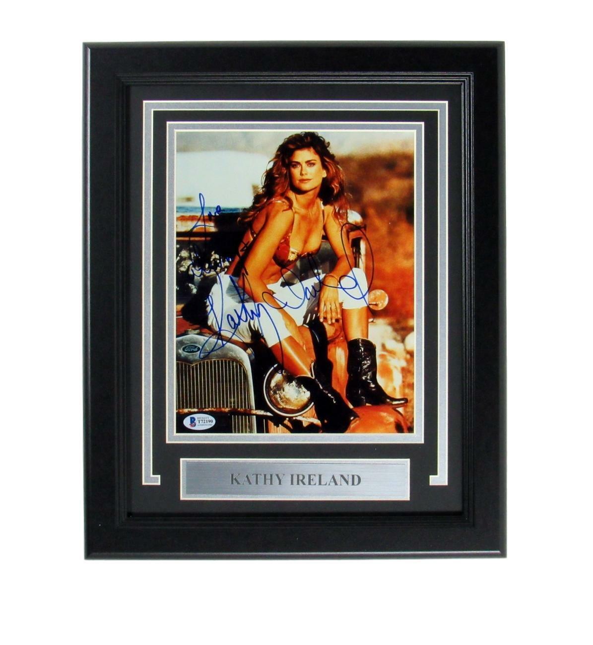 Kathy Ireland Signed/Autographed 8x10 Framed Photo BAS 152782