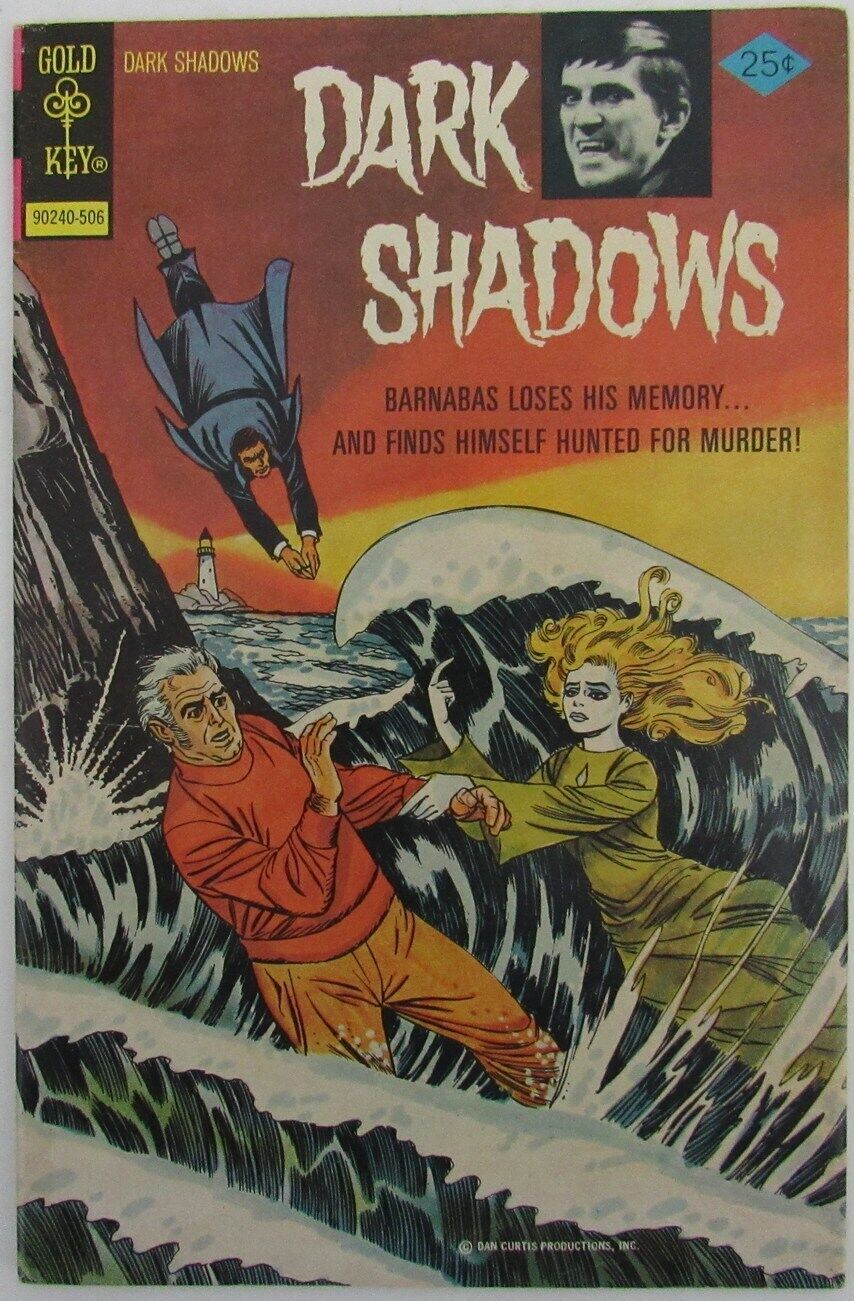 June 1975 Dark Shadows Comic #32 - Gold Key "Secret of the Lighthouse" 163901