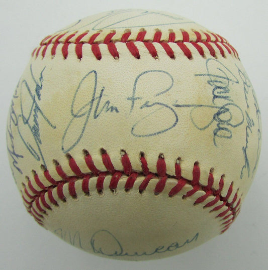 1993 Phillies Team Multi-Signed (25) Rawlings ONL Baseball 155247