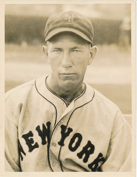 Lefty Clarke 6x8 B/W 1921 Press Wire Photo New York Giants