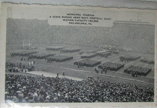 1952 Army-Navy Game Municipal Stadium Philadelphia PA  Postcard 147266