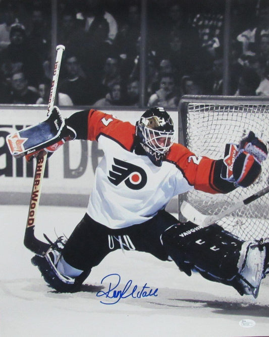 Ron Hextall Autographed 16x20 Photo Philadelphia Flyers JSA