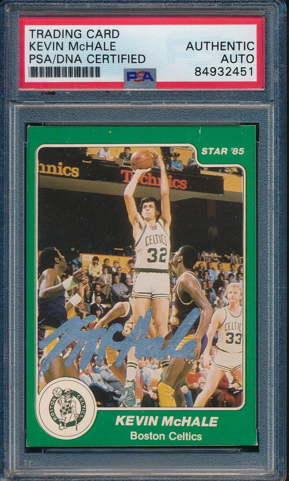 1983 Star Co. #6 Signed/Autographed Kevin McHale HOF Boston Celtics PSA/DNA