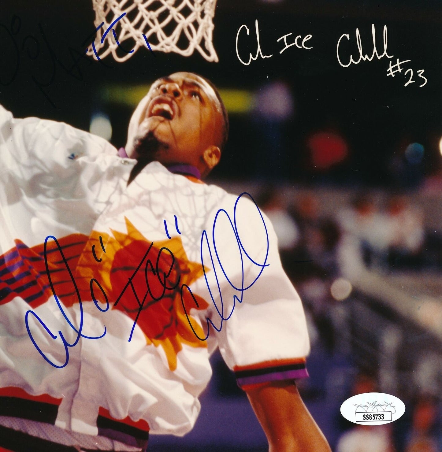 Cedric "Ice" Ceballos Miami Heat Signed/Autographed 8x10 Photo JSA 165434