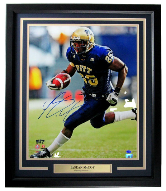 LeSean McCoy Pittsburgh Panthers Signed/Framed 16x20 Photo 132264