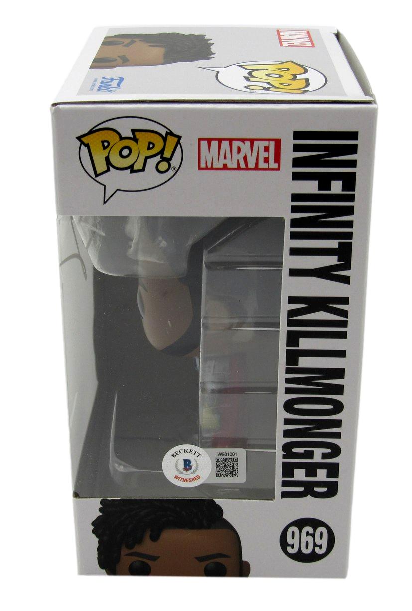 Michael B. Jordan Autographed Funko Pop! #969 "Black Panther" JSA 181190