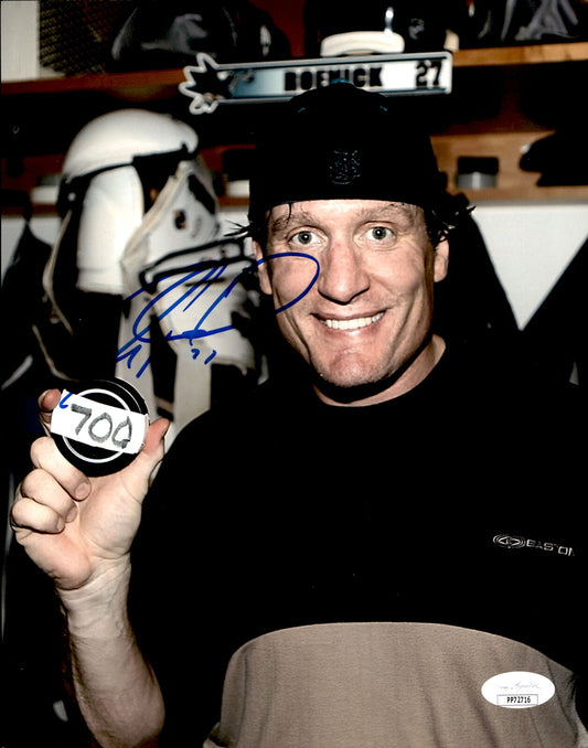 Jeremy Roenick San Jose Sharks Signed/Autographed 8x10 Photo JSA 160921