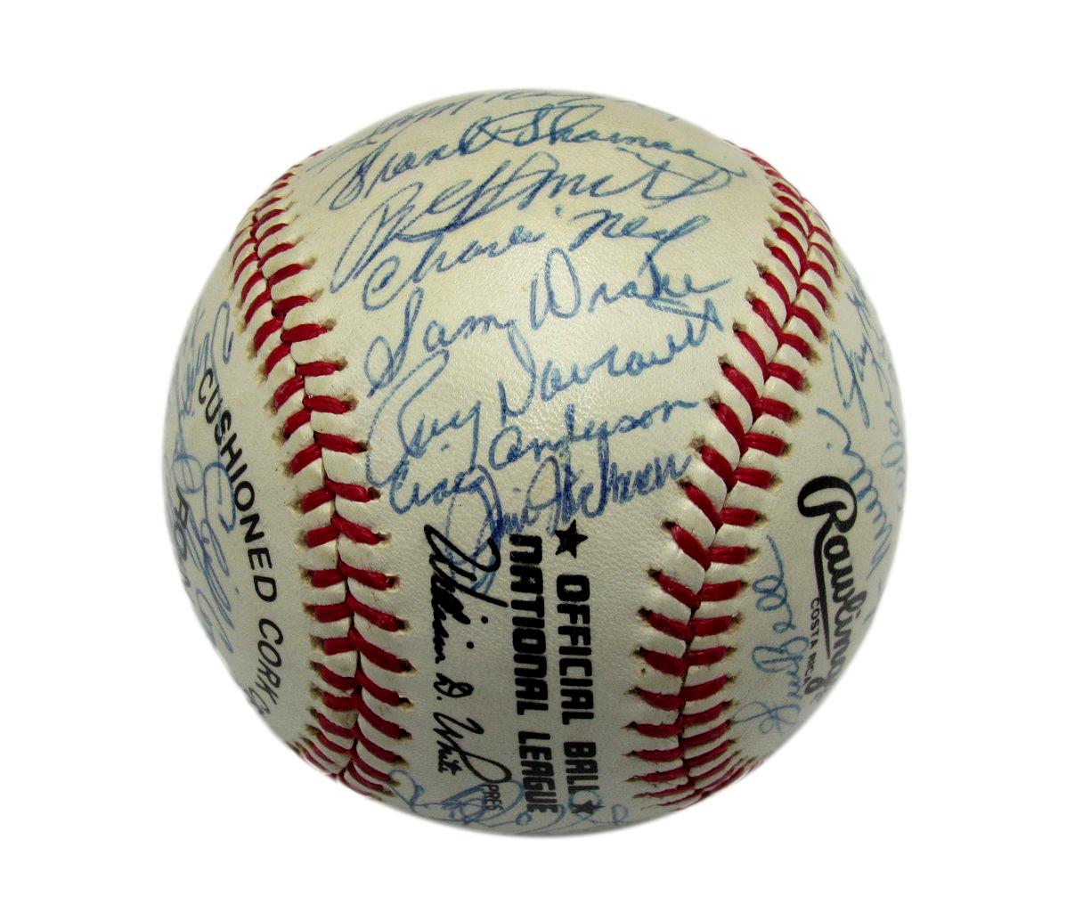 1962 Mets Team Signed/Autographed (35) ONL Baseball Ashburn HOF JSA 191733