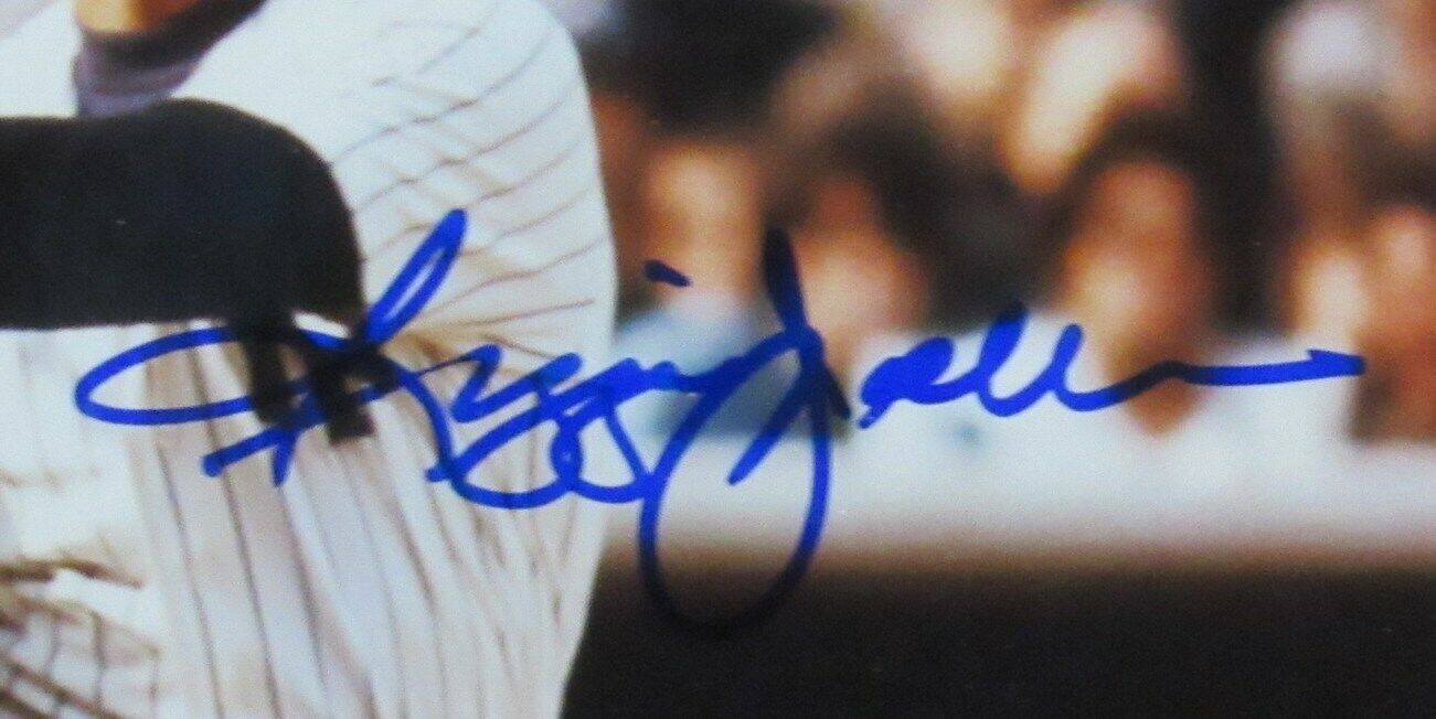 Reggie Jackson HOF New York Yankees Signed/Auto 8x10 Photo Framed JSA 161333