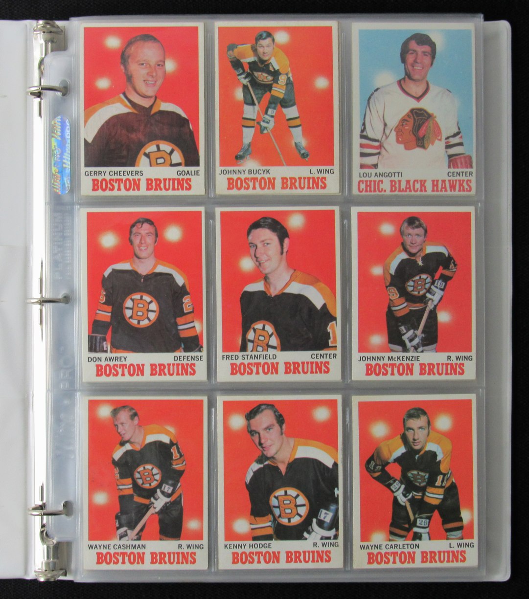 1970-71Topps Hockey Complete Set (132) Cards Howe Orr Hull Perreault 189195