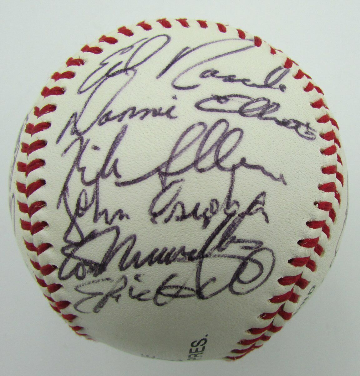 1992 Reading Phillies Team Signed by 25 OEL Baseball Pratt 149884