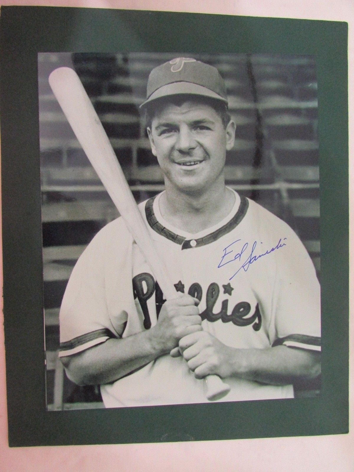 Ed Sanicki Philadelphia Phillies Signed/Autographed 8x10 Photo 127567