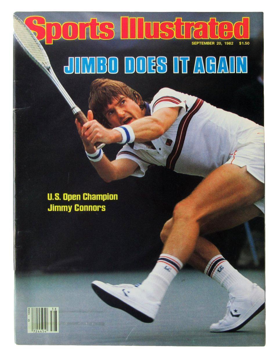 Jimmy Connors September 20th, 1982 Sports Illustrated Label Removed 161033