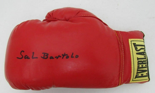 Sal Bartolo Featherweight Champ d. 2002 Signed Everlast Boxing Glove JSA 134506