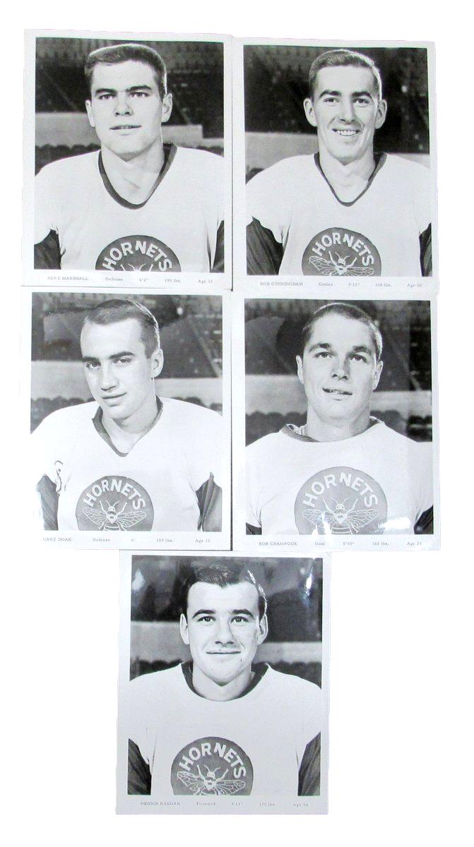 Pittsburgh Hornets AHL 5 1965-66 Team Issued 8x10 Photos 192147