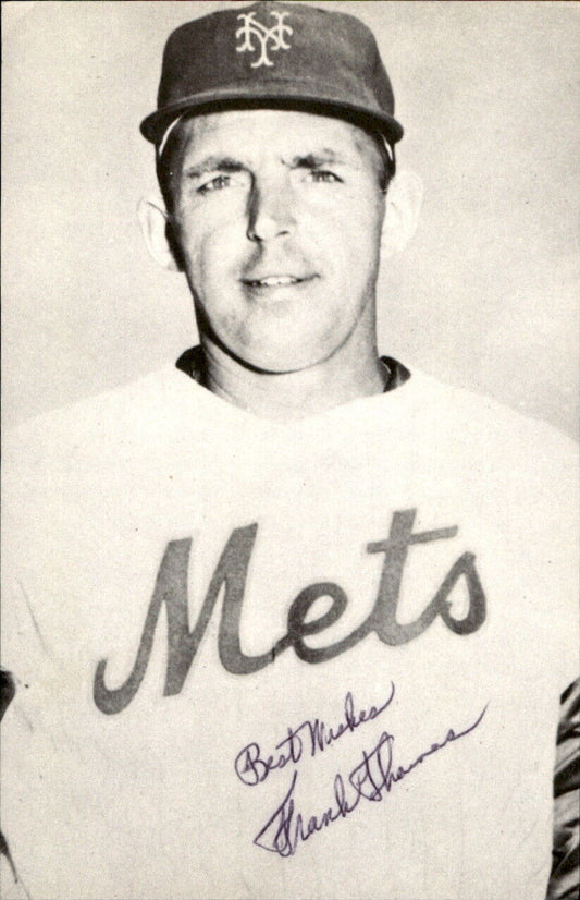 Frank Thomas New York Mets Signed/Autographed 3x5  Photo 179265