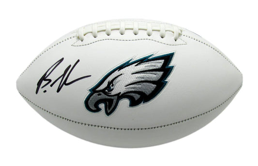 Brandon Graham Autographed White Philadelphia Eagles Logo Football Beckett