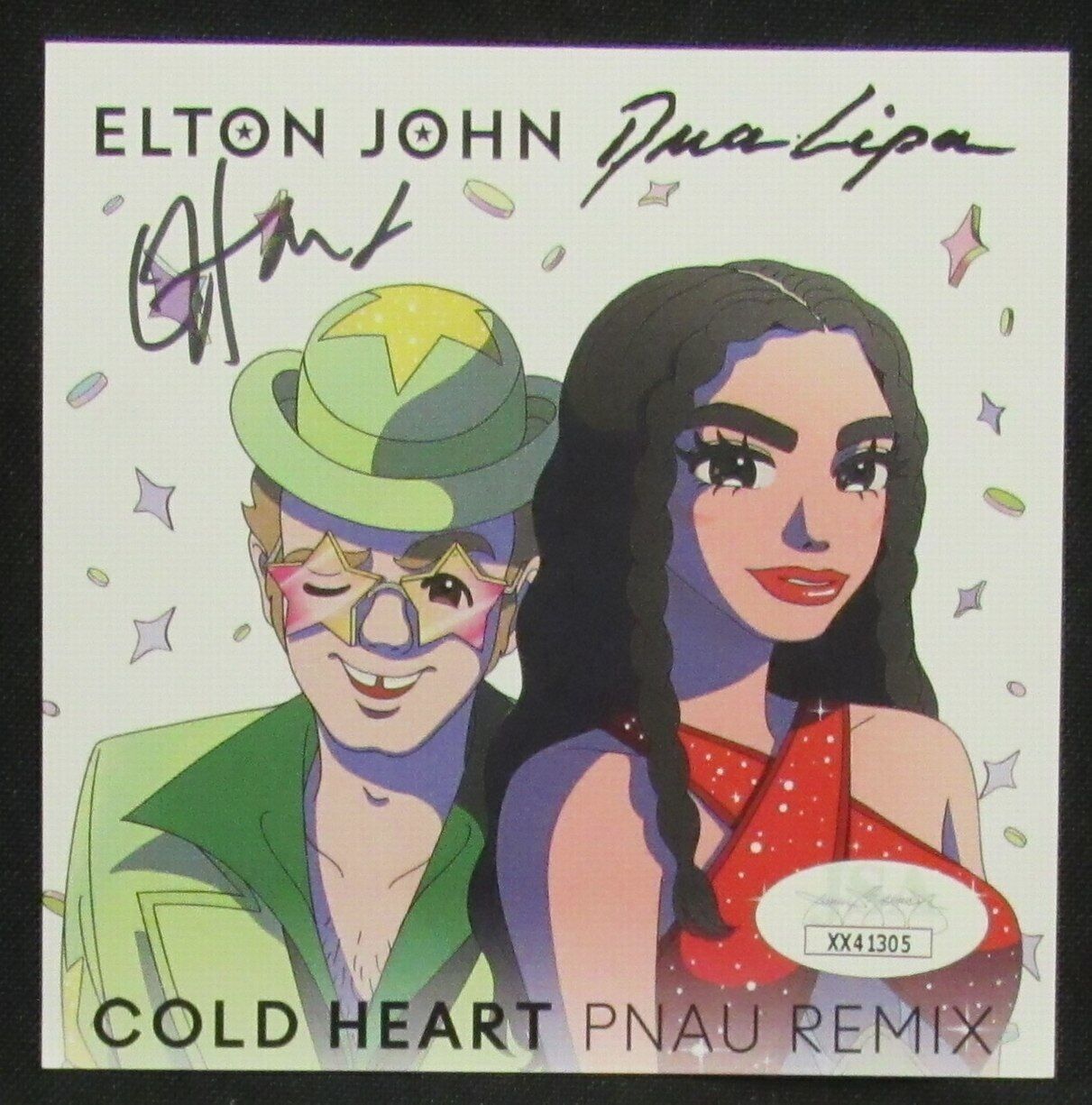 Elton John Autographed CD Insert "Cold Heart Pnau Remix" JSA 175930