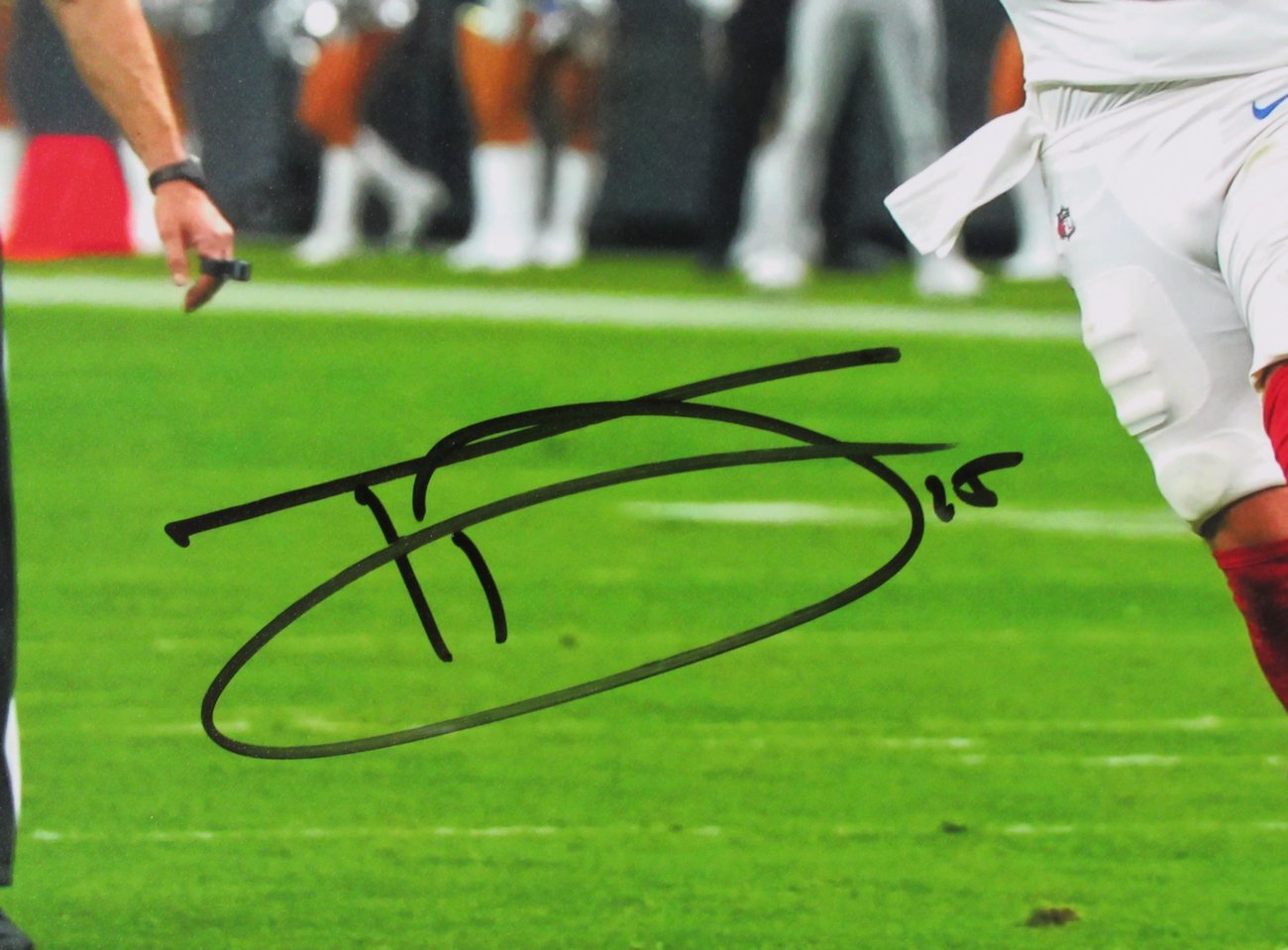Tommy DeVito Autographed/signed 16X20 Photo NY Giants Beckett 184882
