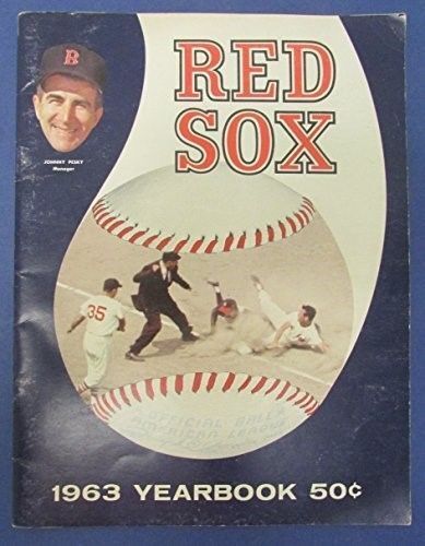 Vintage 1963 Boston Red Sox Yearbook Johnny Pesky Carl Yastrzemski 122215