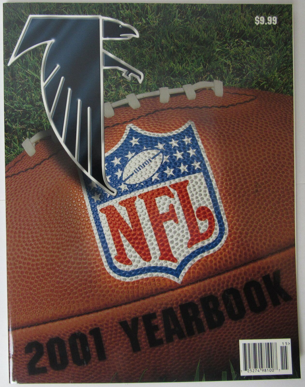 2001 Atlanta Falcons NFL Football Yearbook 145534