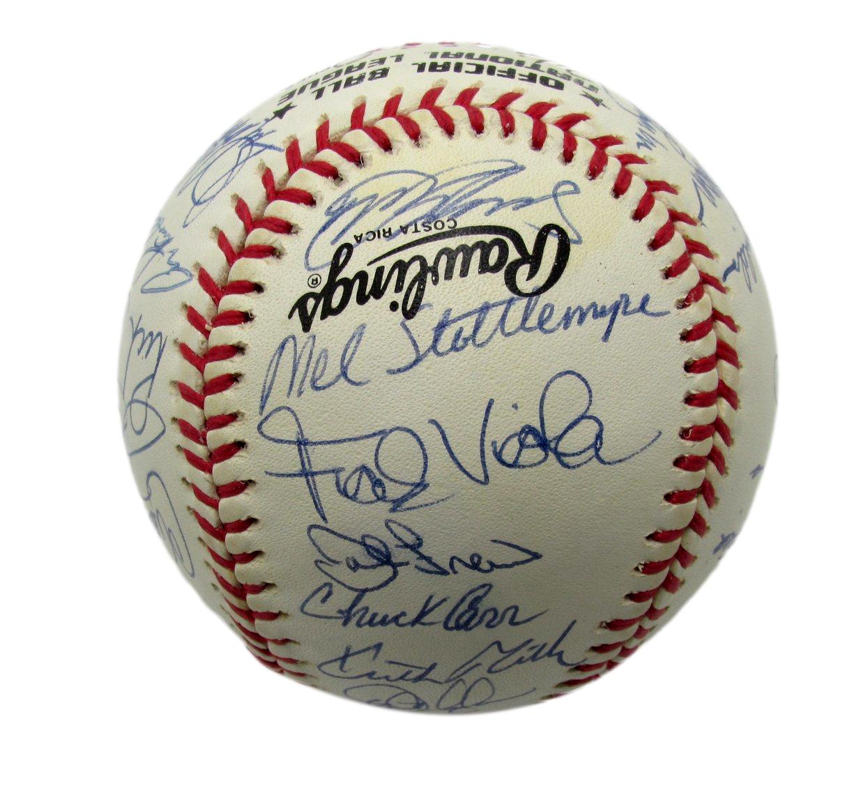 1991 Mets Team Autographed by 31 Harrelson Cone Gooden Viola ONL Baseball 182806