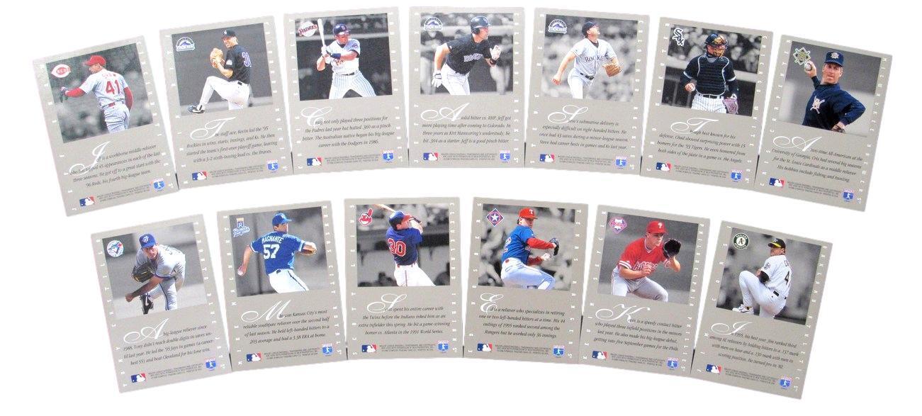 Lot of 13 Donruss Leaf 1996 Signature Series Signed/Autographed Cards