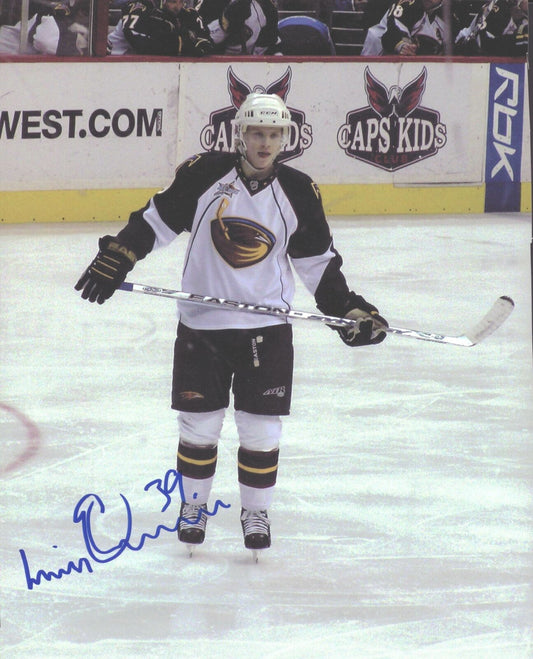 Tobias Enstrom Atlanta Thrashers Signed/Autographed 8x10 Photo 152483